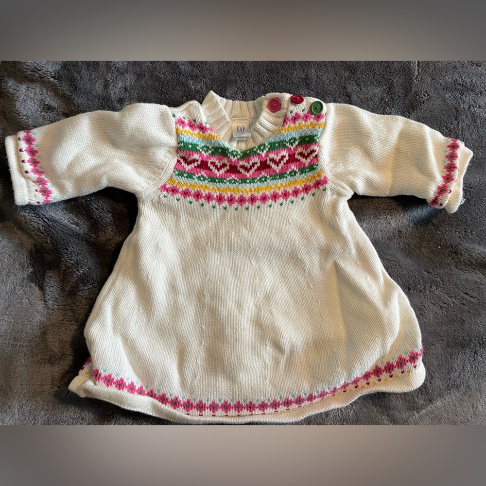 Baby Gap Winter Dress 0-3 months